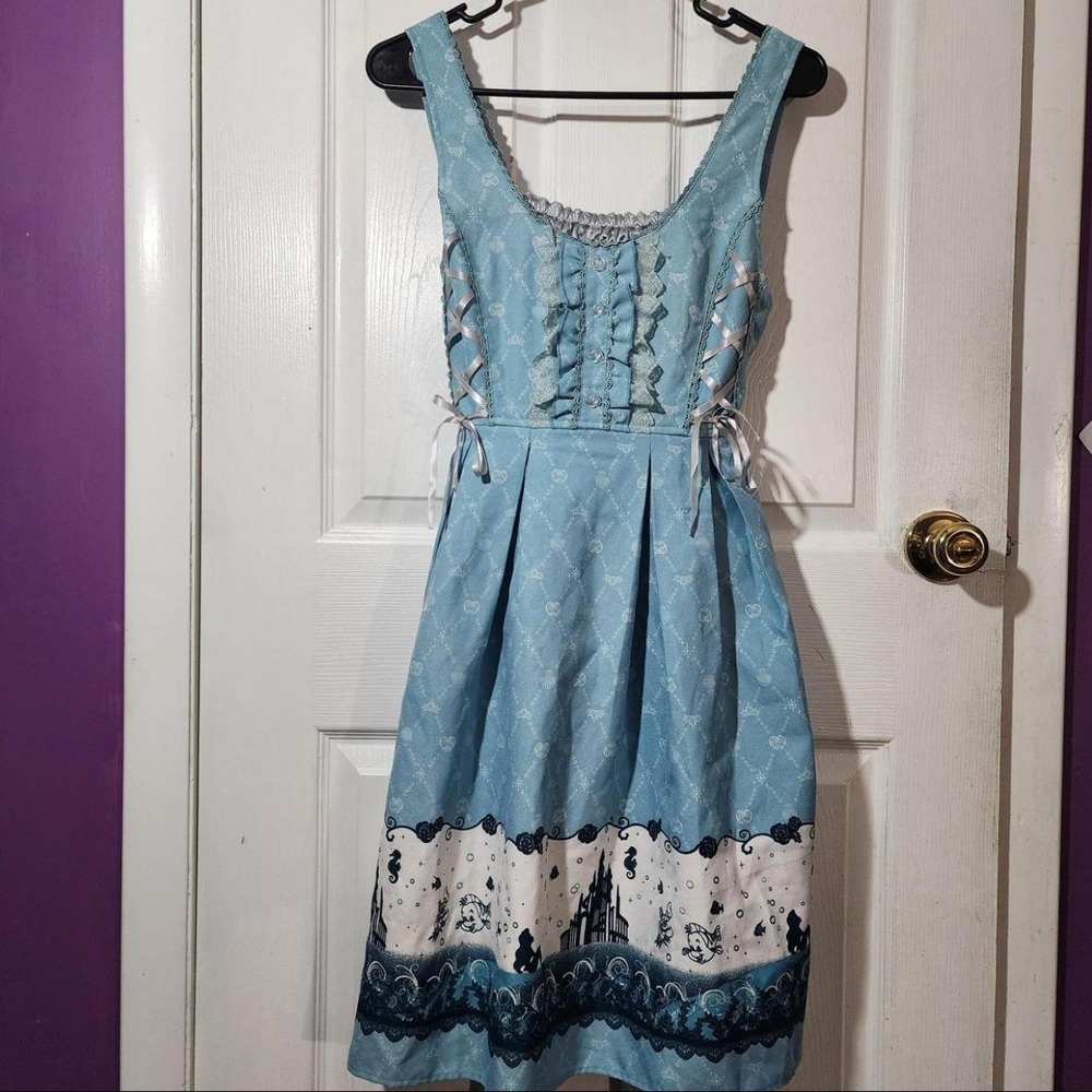 Blue Axes Femme Little Mermaid Dress